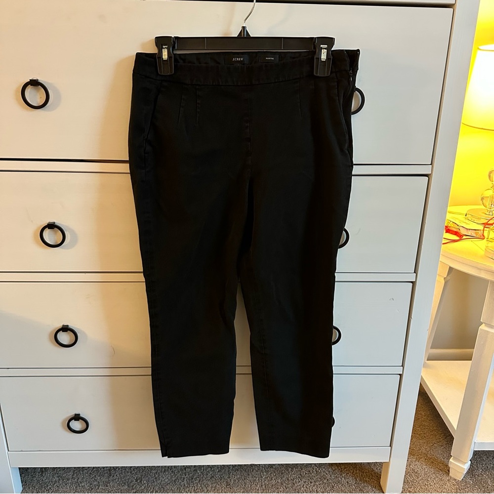 J.Crew Martie pants in bi-stretch cotton
